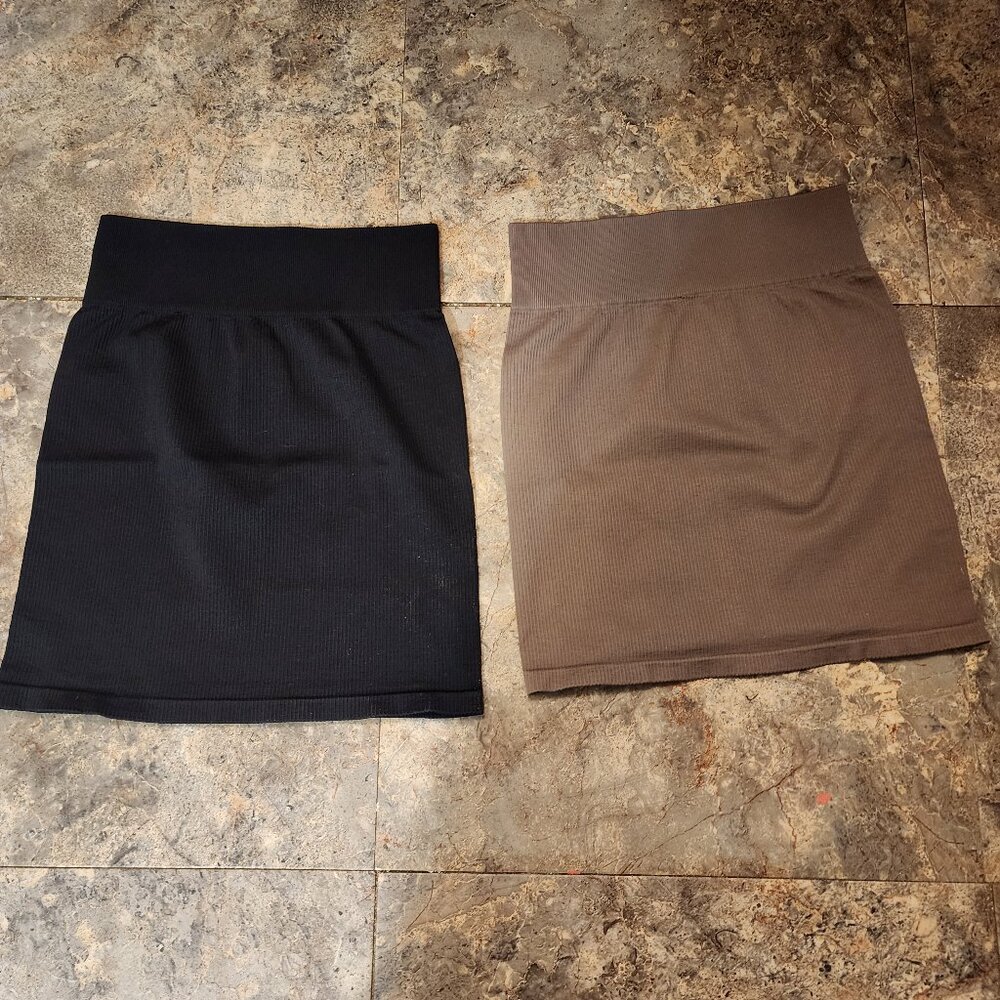 OQQ mini skirt 2 pack